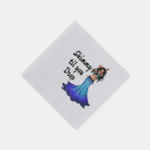 Belly Dancer Serviette (Ecke)