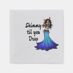 Belly Dancer Serviette