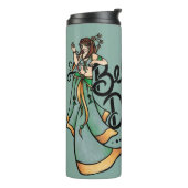 Belly Dancing Raqs Belly Dancer Thermosbecher (Nach links gedreht)