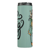 Belly Dancing Raqs Belly Dancer Thermosbecher (Rückseite)