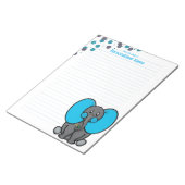 Belly Phant Dots Lined Notepad Notizblock (angewinkelt)