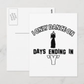 Belly Tance Designs Postkarte (Vorne/Hinten)