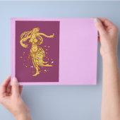 Belly Tänzer Flyer (Hand)