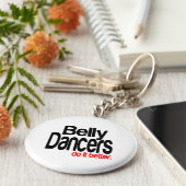 Belly Tänzer tun es besser Schlüsselanhänger (Seite)