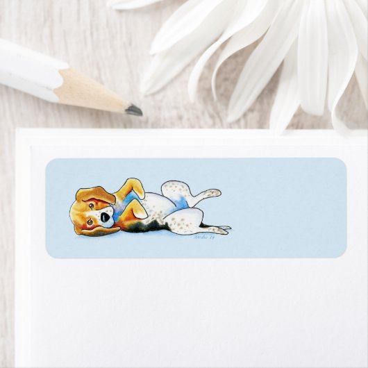 Belly Up Beagle (Insitu)