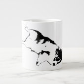 Belly-Up-Bliss Jumbo-Tasse (Vorderseite)