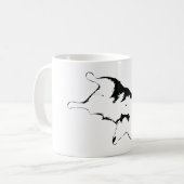 Belly-Up-Bliss Kaffeetasse (Vorderseite Links)