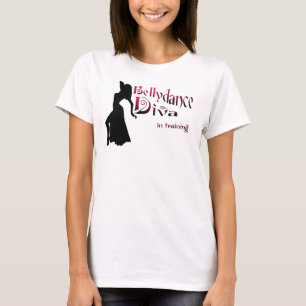 Bellydance Diva im Training T-Shirt