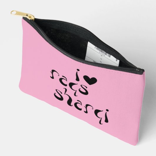 Bellydancer "I Liebe Raqs Sharqi" Beutel für Zills (Offen)