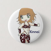 BellyDancer Knopf 3 Button (Vorderseite)