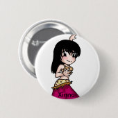 BellyDancer Knopf 4 Button (Vorne & Hinten)