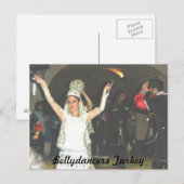 Bellydancers Türkei Postkarte (Vorne/Hinten)