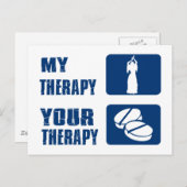 Bellydancing Postkarte (Vorne/Hinten)