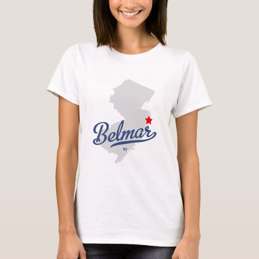 Belmar New-Jersey NJ Shirt (Vorderseite)