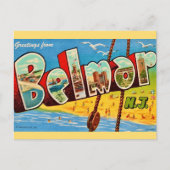 Belmar New Jersey Postcard Postkarte (Vorderseite)