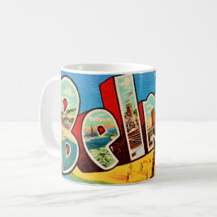 Belmar New Jersey Postkarten-Tasse Kaffeetasse