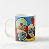 Belmar New Jersey Postkarten-Tasse Kaffeetasse (Links)