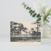 Belmar NJ, Silver Lake, 1909 Vintag Style Postkarte (Stehend Vorderseite)