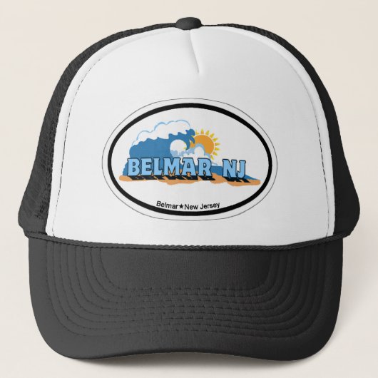 Belmar. Truckerkappe (Vorderseite)