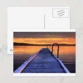 Belmont Baths Jetty Postkarte (Vorne/Hinten)