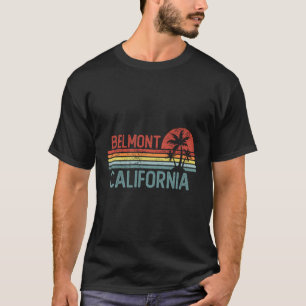 Belmont California USA City Trip Zuhause Roots T-Shirt