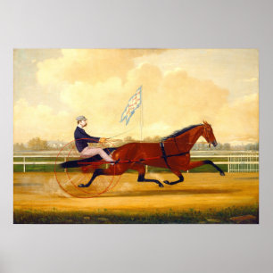 Belmont Driving Park - C Humphreys Fine Art Poster