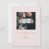 Belmont Foto Wedding Einladung (Rückseite)