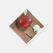 Belmont-Juwel-Cocktail Serviette (Ecke)