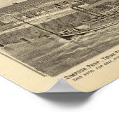 Belmont Nail Works, Wheeling Poster (Ecke)