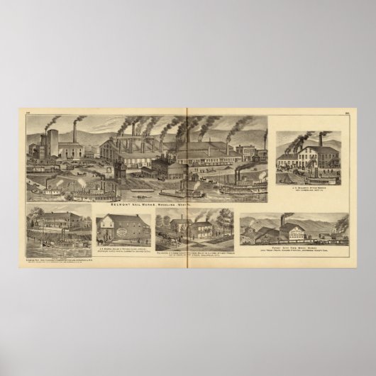 Belmont Nail Works, Wheeling Poster (Vorne)