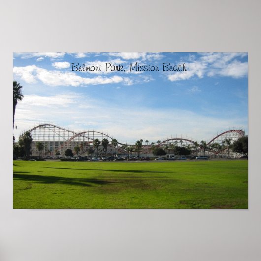 Belmont Park, Mission Beach Poster (Vorne)