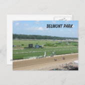 Belmont Park Postkarte (Vorne/Hinten)