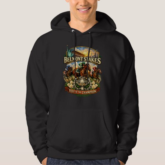 Belmont Stakes Hoodie (Vorderseite)