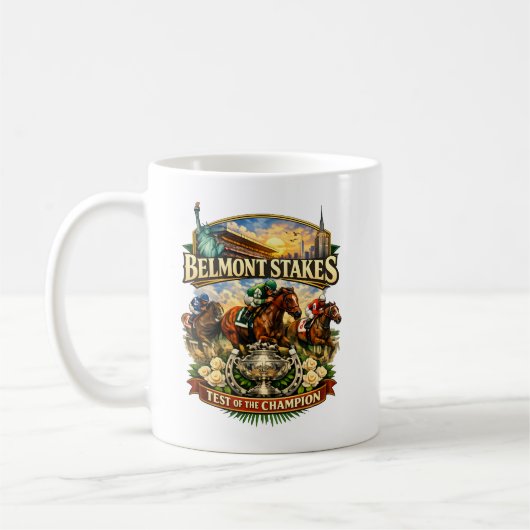 Belmont Stakes Kaffeetasse (Links)