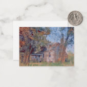 Belmont was near Ottoman, Virginia Mitteilungskarte (Vorderseite/Rückseite Beispiel)