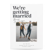 Belmont Wedding Save the Date Einladung