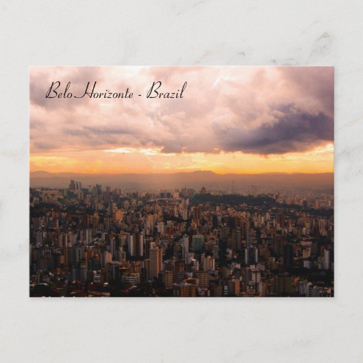 Belo Horizonte - Brasilien Postkarte (Vorderseite)