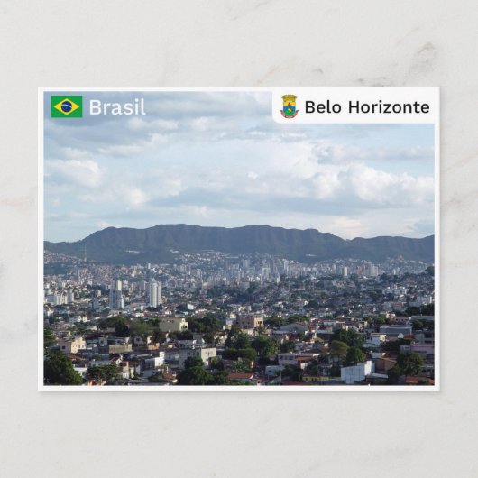 Belo Horizonte - Brasilien Postkarte (Vorderseite)