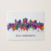Belo Horizonte Brazil Skyline Puzzle (Horizontal)