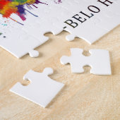 Belo Horizonte Brazil Skyline Puzzle (Seite)