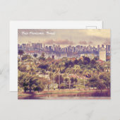 Belo Horizonte, MG, Brasil, City Art Postkarte (Vorne/Hinten)