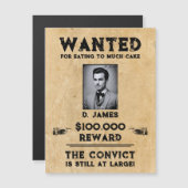 Belohnung für die Vintage Spaß-Überzeugung Gewollt Magnetkarte (Vorne/Hinten)