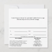 Belohnung für Personal Trainer Sportler (Rückseite)