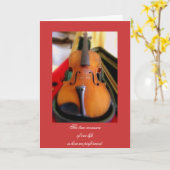 Belohnung oder Condolence Card Karte (Gelbe Blume)