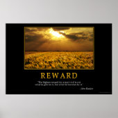 Belohnung Poster (Vorne)
