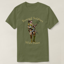 Belohnung Soldaten mit Peace 002 T - Shirt