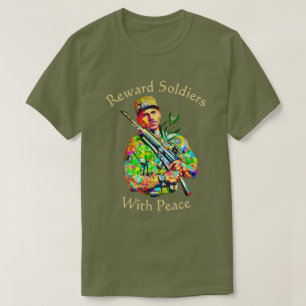 Belohnung Soldaten mit Peace 01 T - Shirt