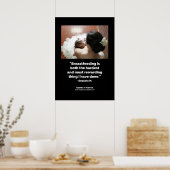 Belohnung Stillen Poster (Küche)