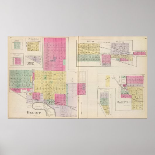 Beloit, Victor, Waconda Springs, Morton, Kansas Poster (Vorne)
