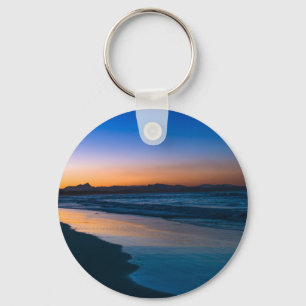 Belongil Beach kurz nach Sonnenuntergang, Byron Ba Schlüsselanhänger